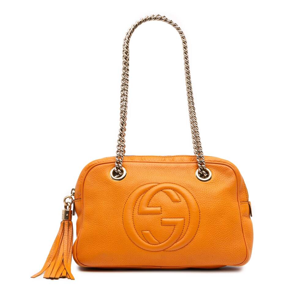 Gucci Soho Chain Zip Shoulder Bag #266627G74B